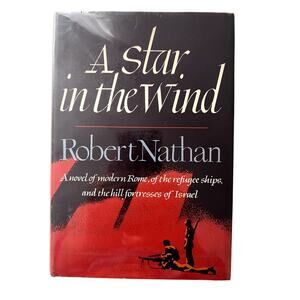 A Star In The Wind Robert Nathan Modern Rome Israel Alfred A. Knopf HB DJ VGC